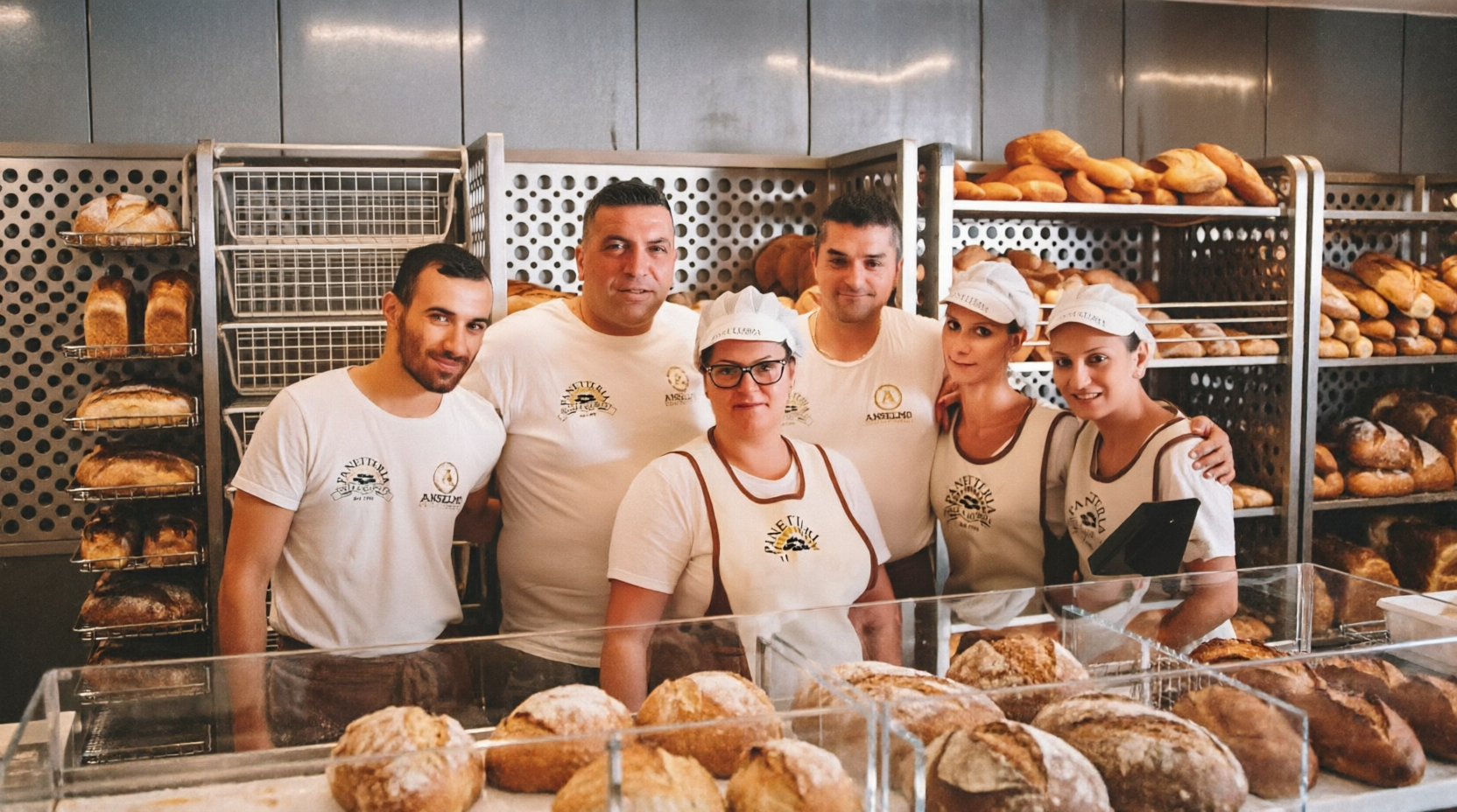 Il team della Panetteria della Murgia